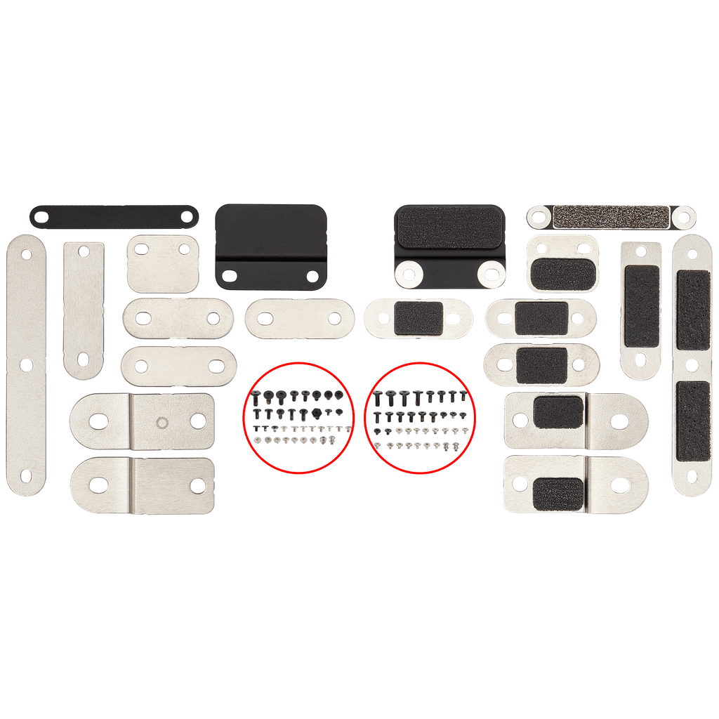 Halterungen + Schrauben Set für MacBook Pro 16" A2485
