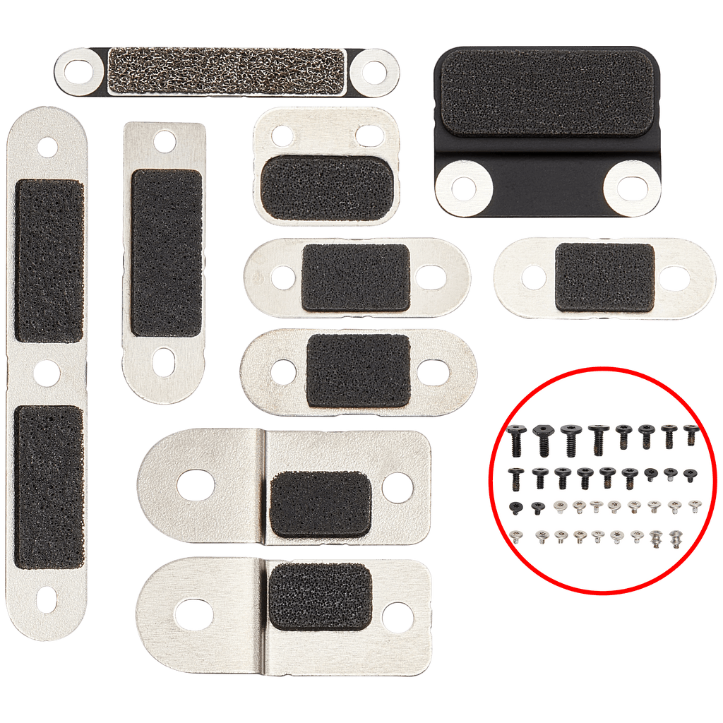 Halterungen + Schrauben Set für MacBook Pro 16" A2485
