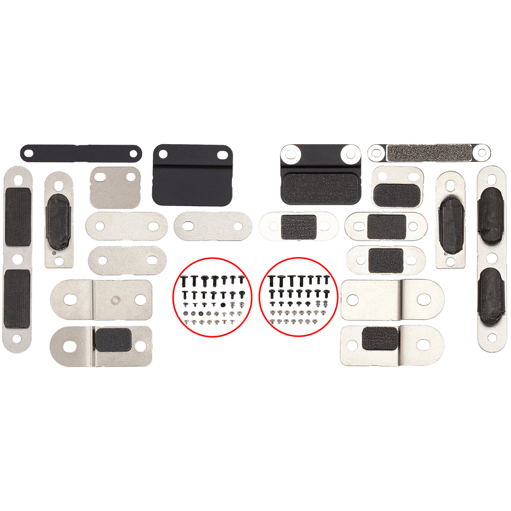 Komplettset Metallhalterungen & Schrauben für MacBook Pro 16 A2780