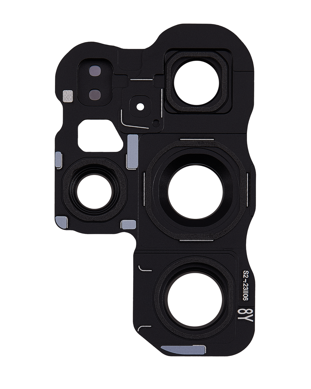 Kameralinse hinten inkl. Abdeckung & Ring für Samsung Galaxy S24U (Titan Gelb)