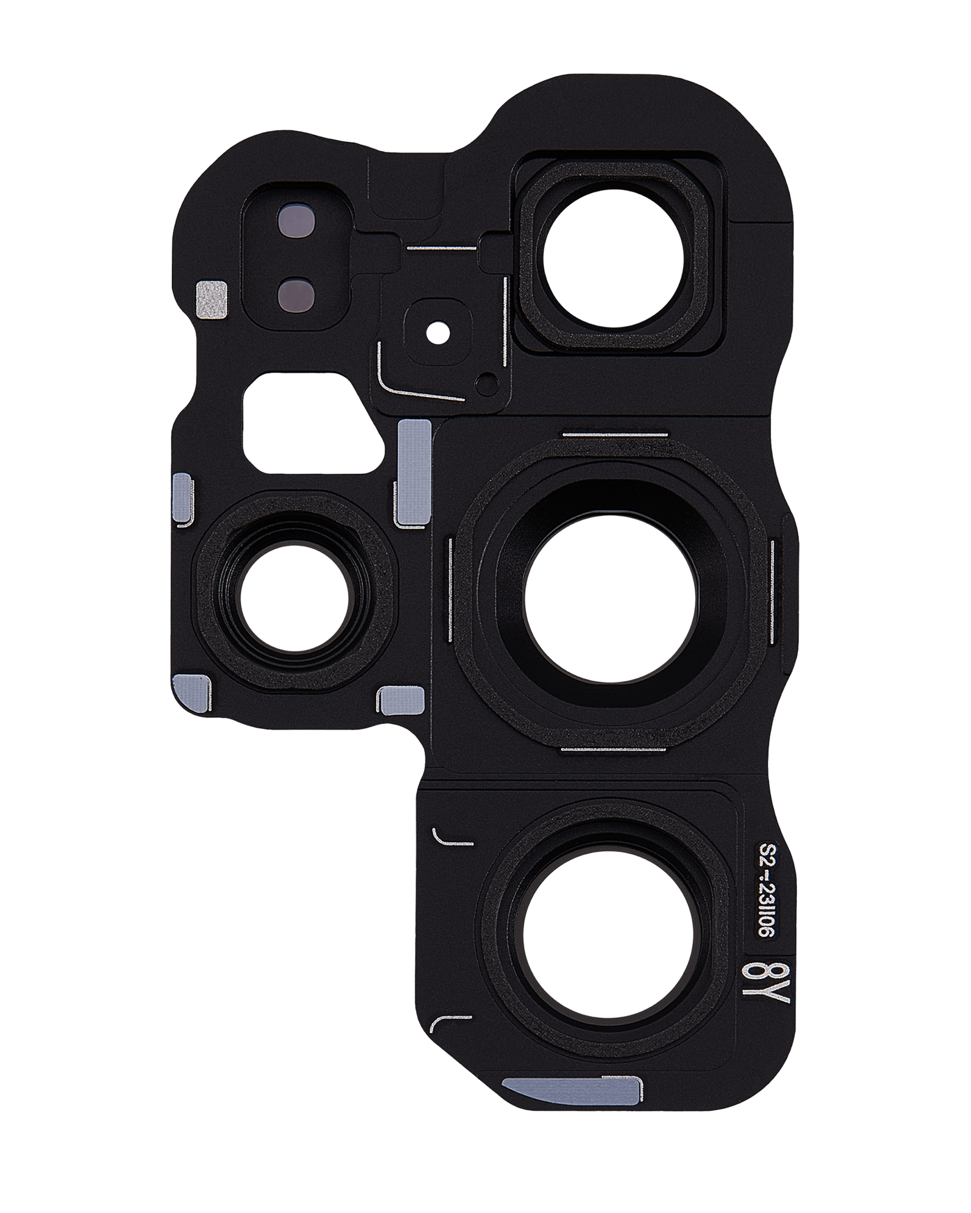 Kameralinse hinten inkl. Abdeckung & Ring für Samsung Galaxy S24U (Titan Gelb)