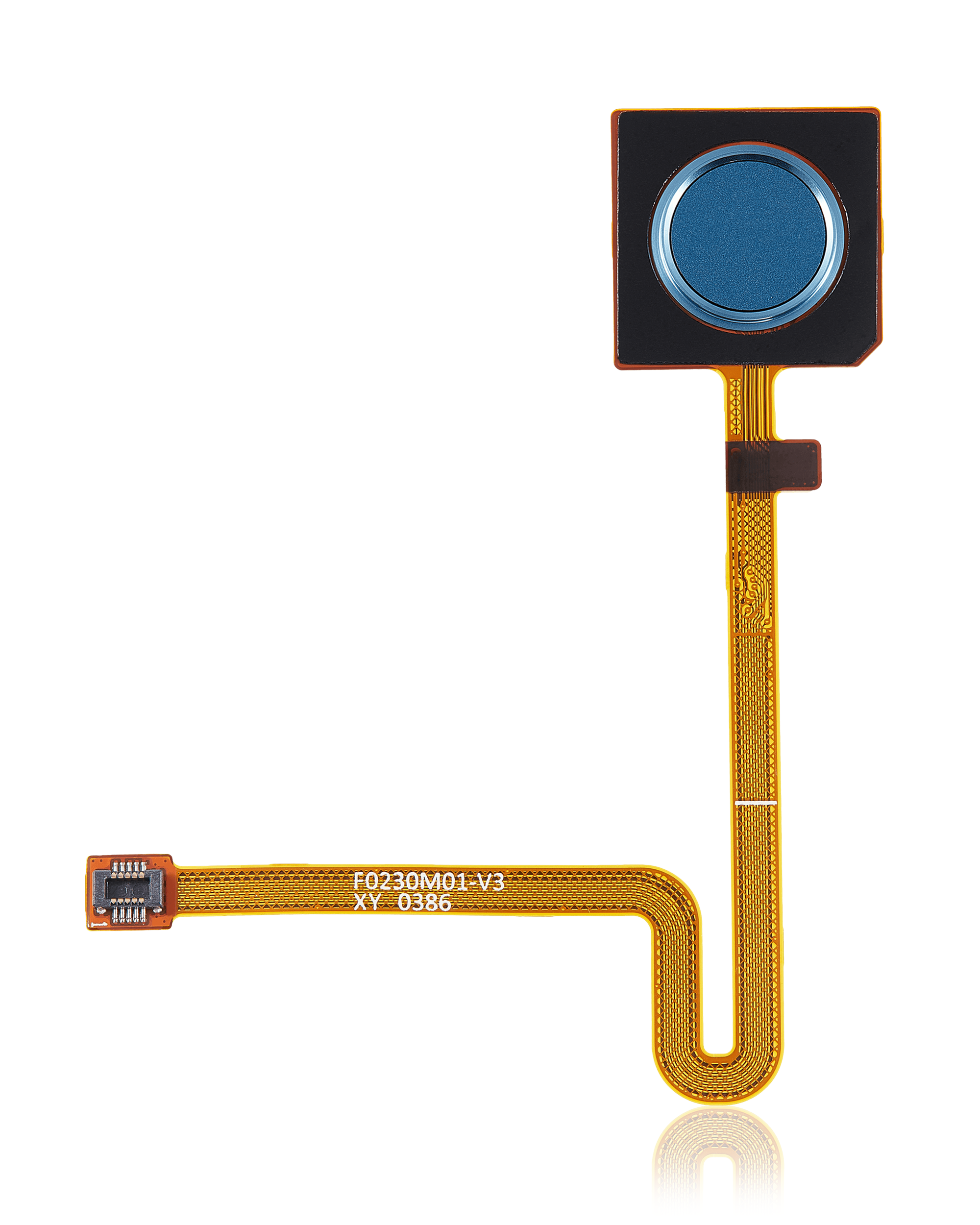 Fingerabdruckleser mit Flexkabel für LG Q60 (New Moroccan Blue)