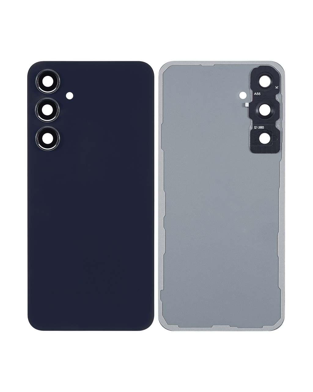 Back Cover with Camera Lens for Samsung Galaxy A55 5G (A556 / 2024) (No Logo) (Aftermarket Plus) (Navy)