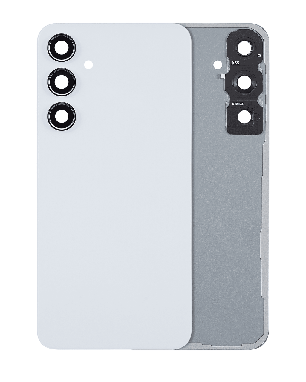 Back Cover with Camera Lens for Samsung Galaxy A55 5G (A556 / 2024) - Iceblue (Aftermarket Plus, No Logo)