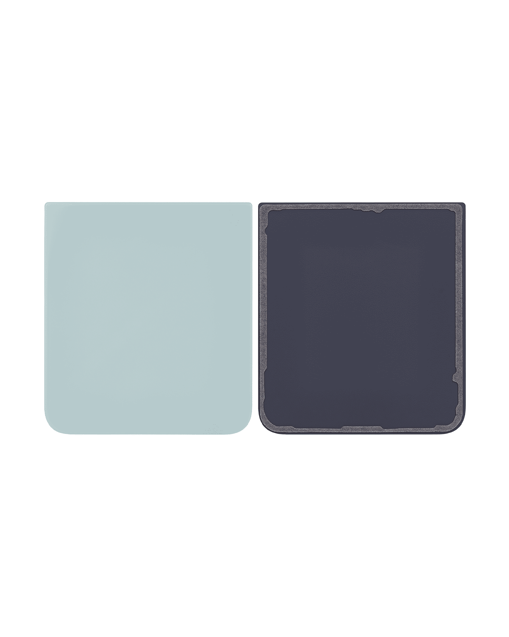 Untere Backcover aus Glas für Samsung Galaxy Z Flip 5 5G (F731) Mint
