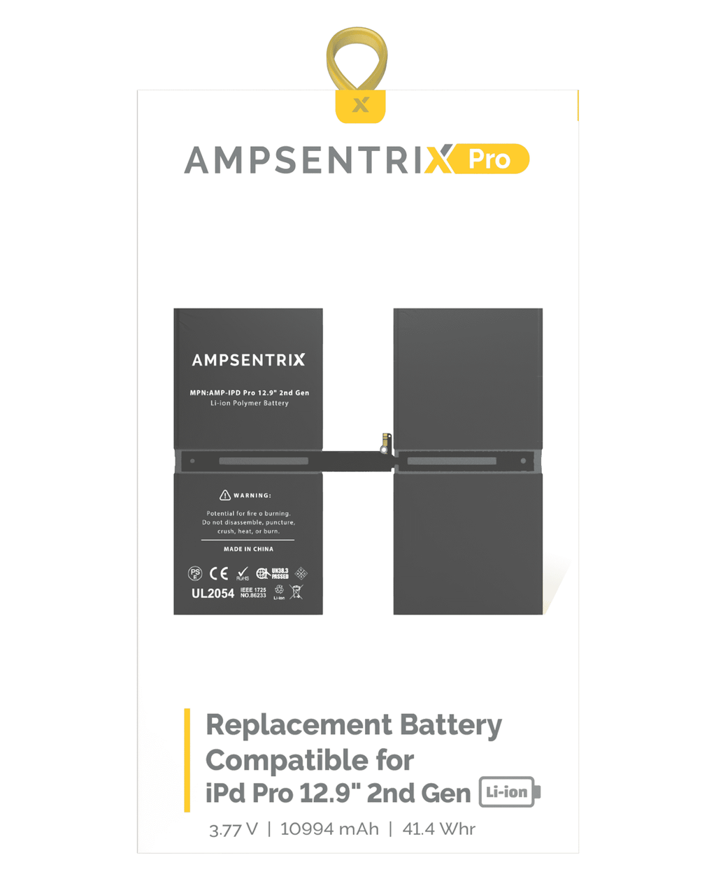 Replacement Battery for iPad Pro 12.9" 2nd Gen (2017)