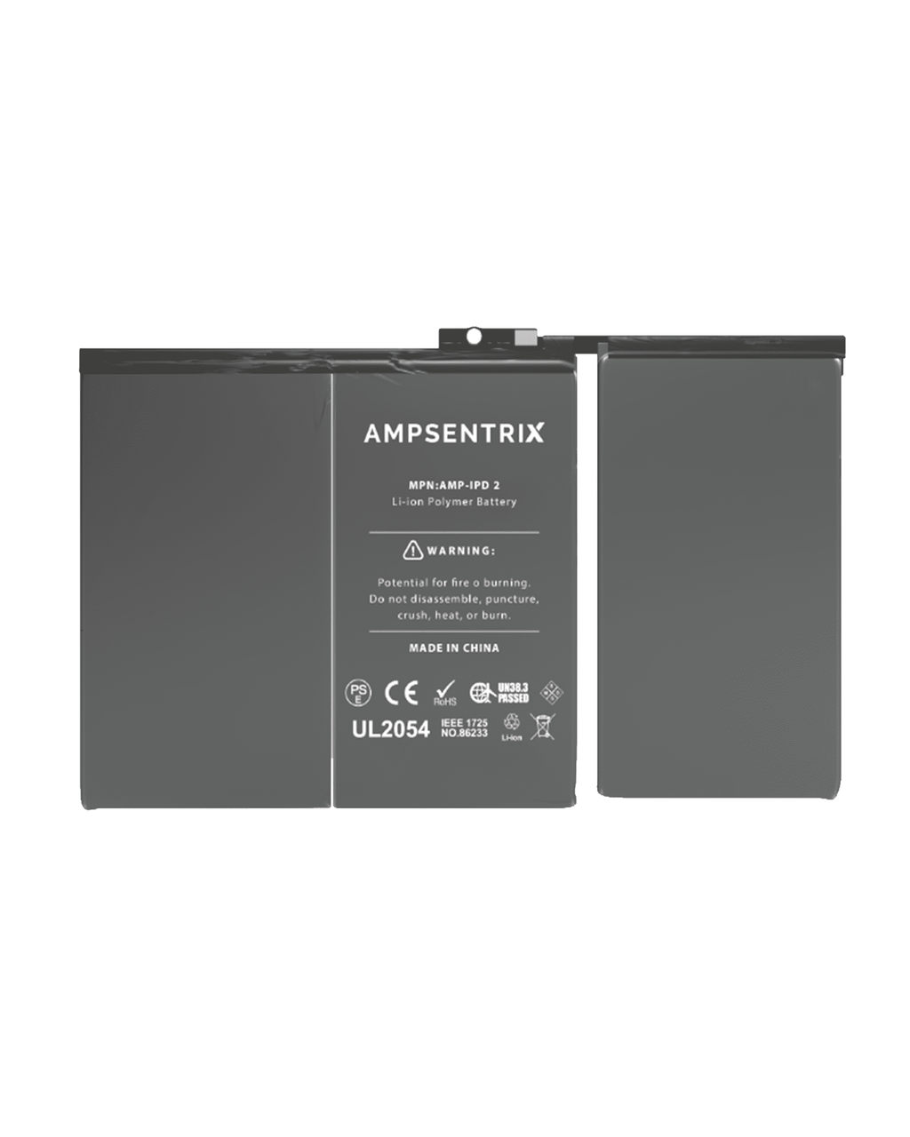 Replacement Battery for iPad 2 (AmpSentrix Pro)