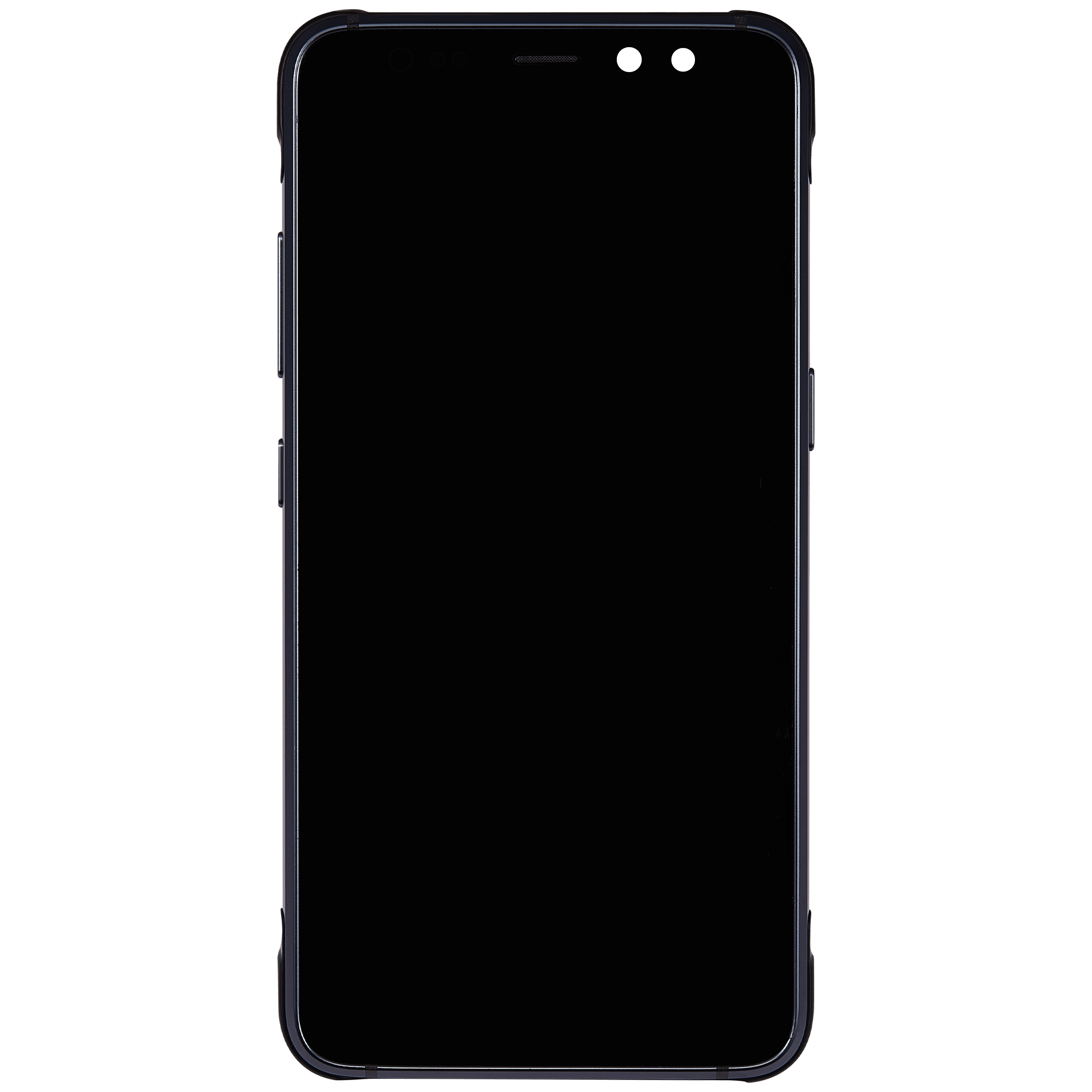 OLED-Display mit Rahmen für Samsung Galaxy S8 Active (Refurbished) (Meteor Gray)
