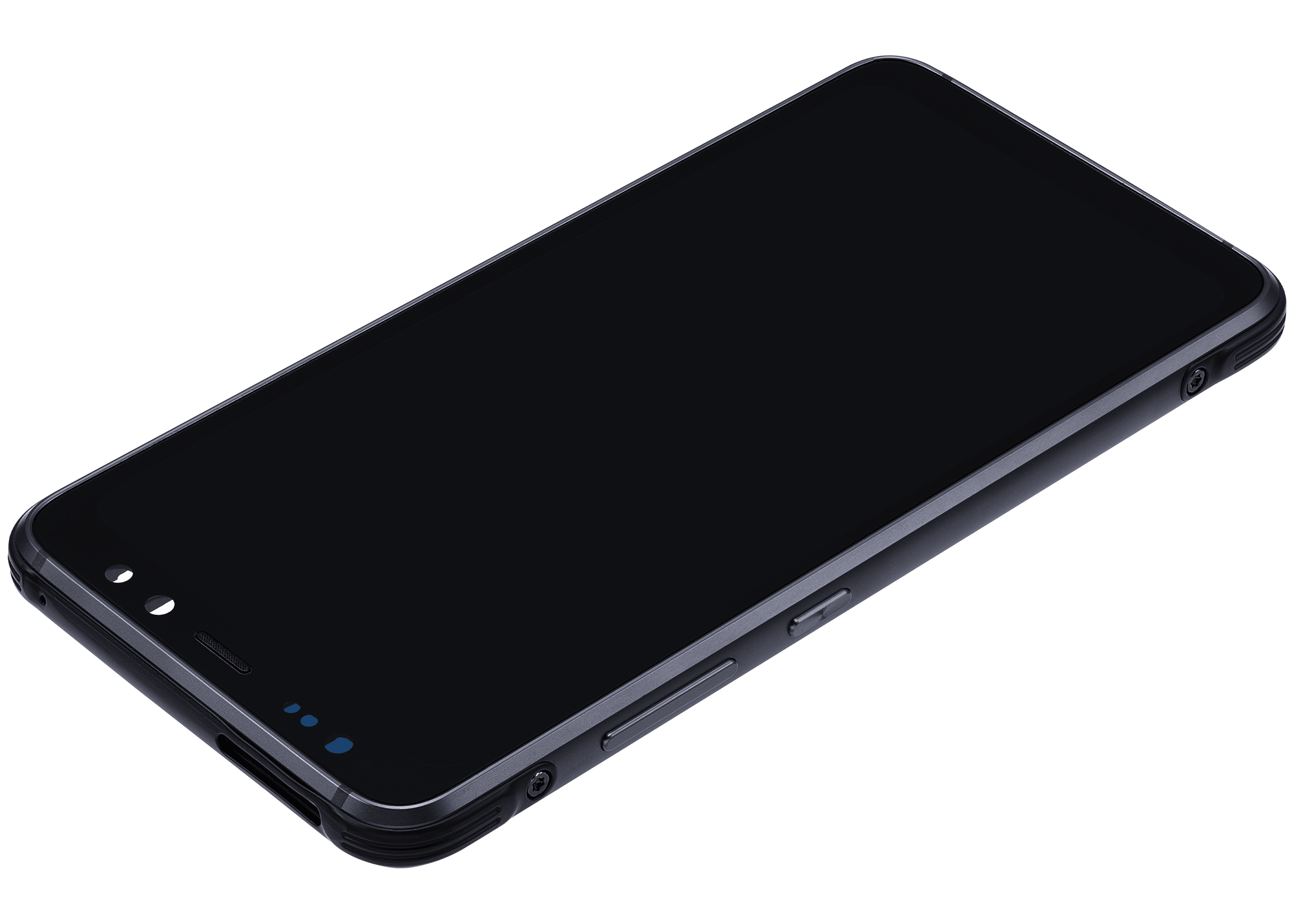 OLED-Display mit Rahmen für Samsung Galaxy S8 Active (Refurbished) (Meteor Gray)