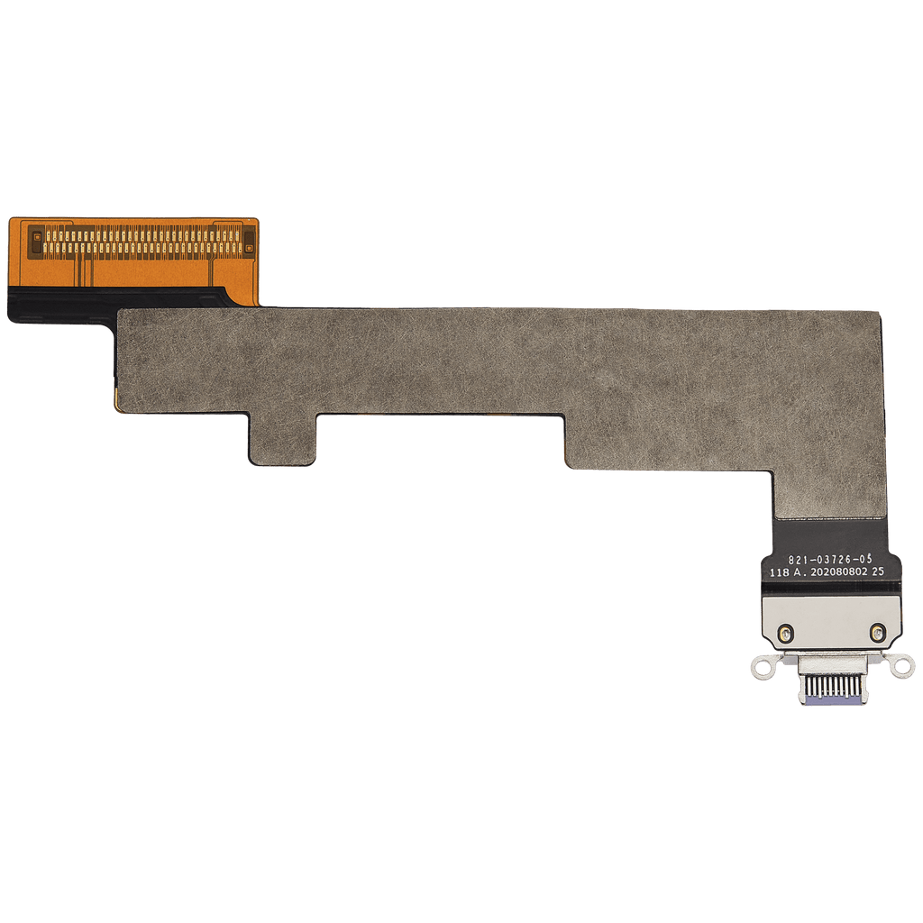 Ladebuchse-Flexkabel für iPad Air 5 (Cellular) (gebrauchter OEM-Ausbau, Qualität A) (Lila)
