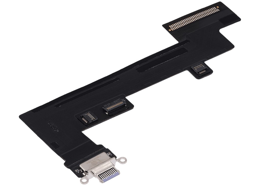 Ladebuchse-Flexkabel für iPad Air 5 (Cellular) (gebrauchter OEM-Ausbau, Qualität A) (Lila)