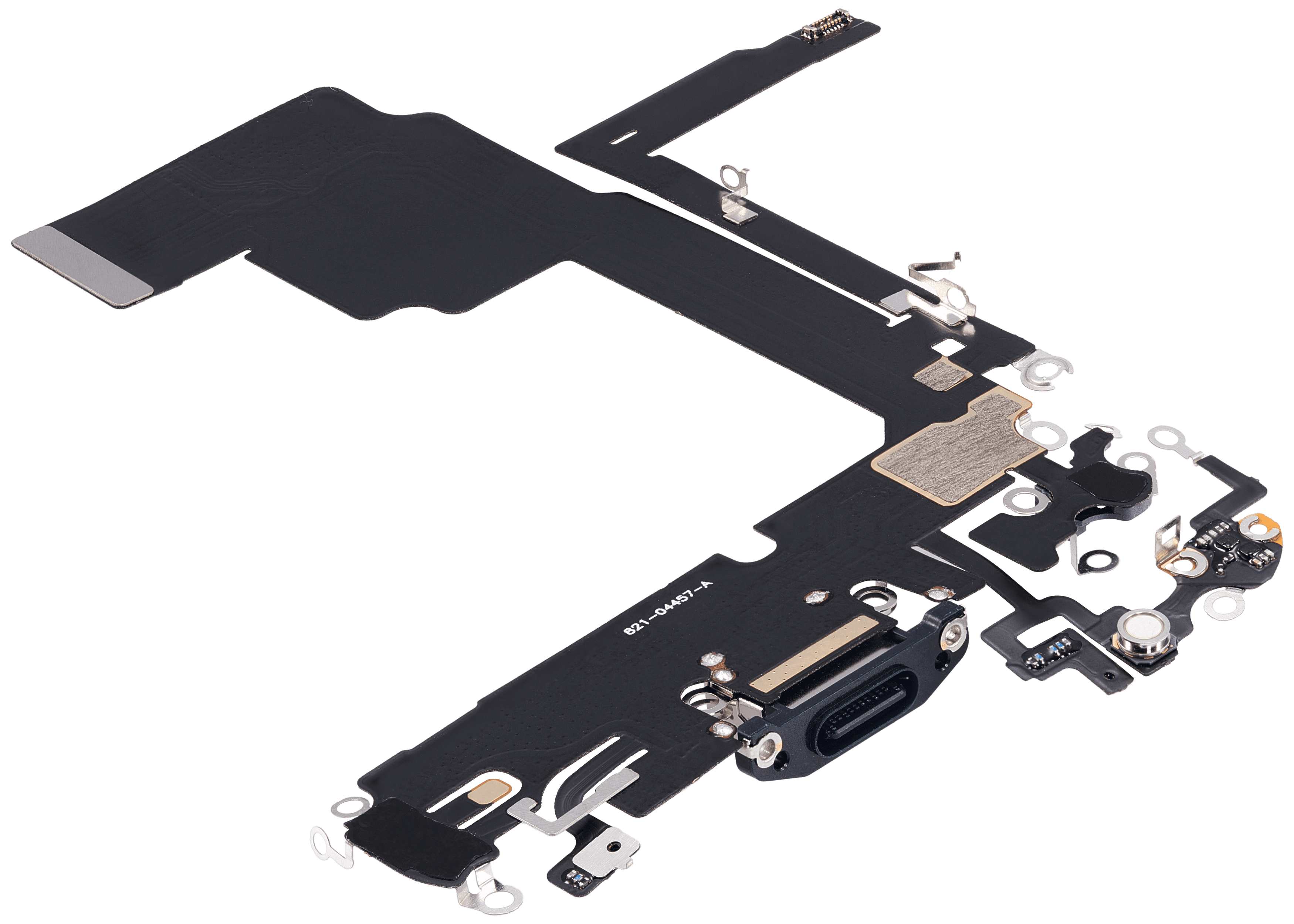 Ladebuchse-Flexkabel für iPhone 15 Pro (Aftermarket Plus) (Blau Titanium)