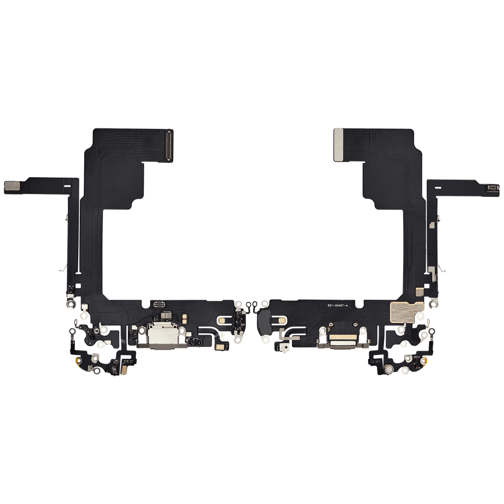 Ladebuchse-Flexkabel für iPhone 15 Pro (Aftermarket Plus) (Natural Titanium)