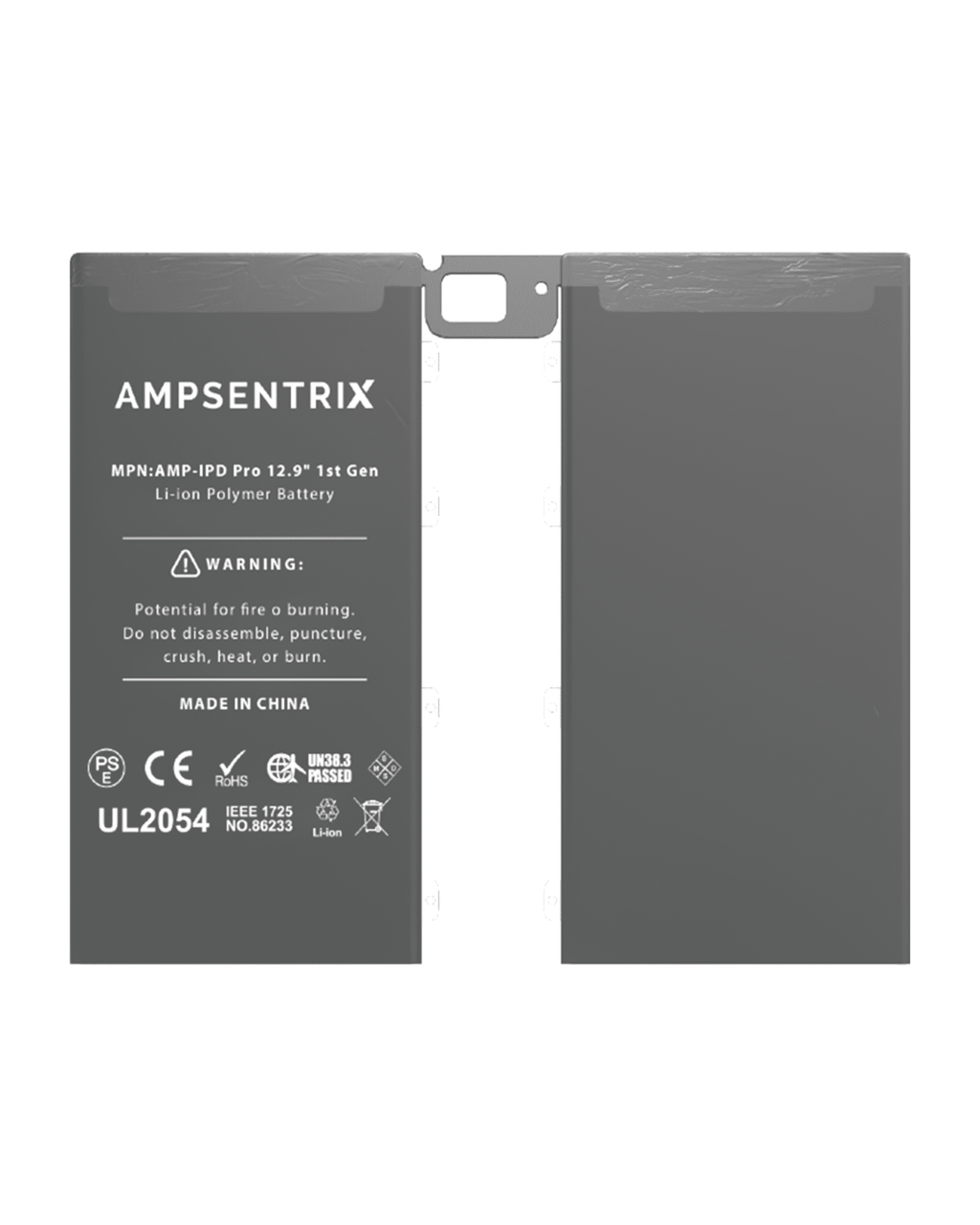 Replacement battery for iPad Pro 12.9" 1st Gen (2015) - Ampsentrix Pro