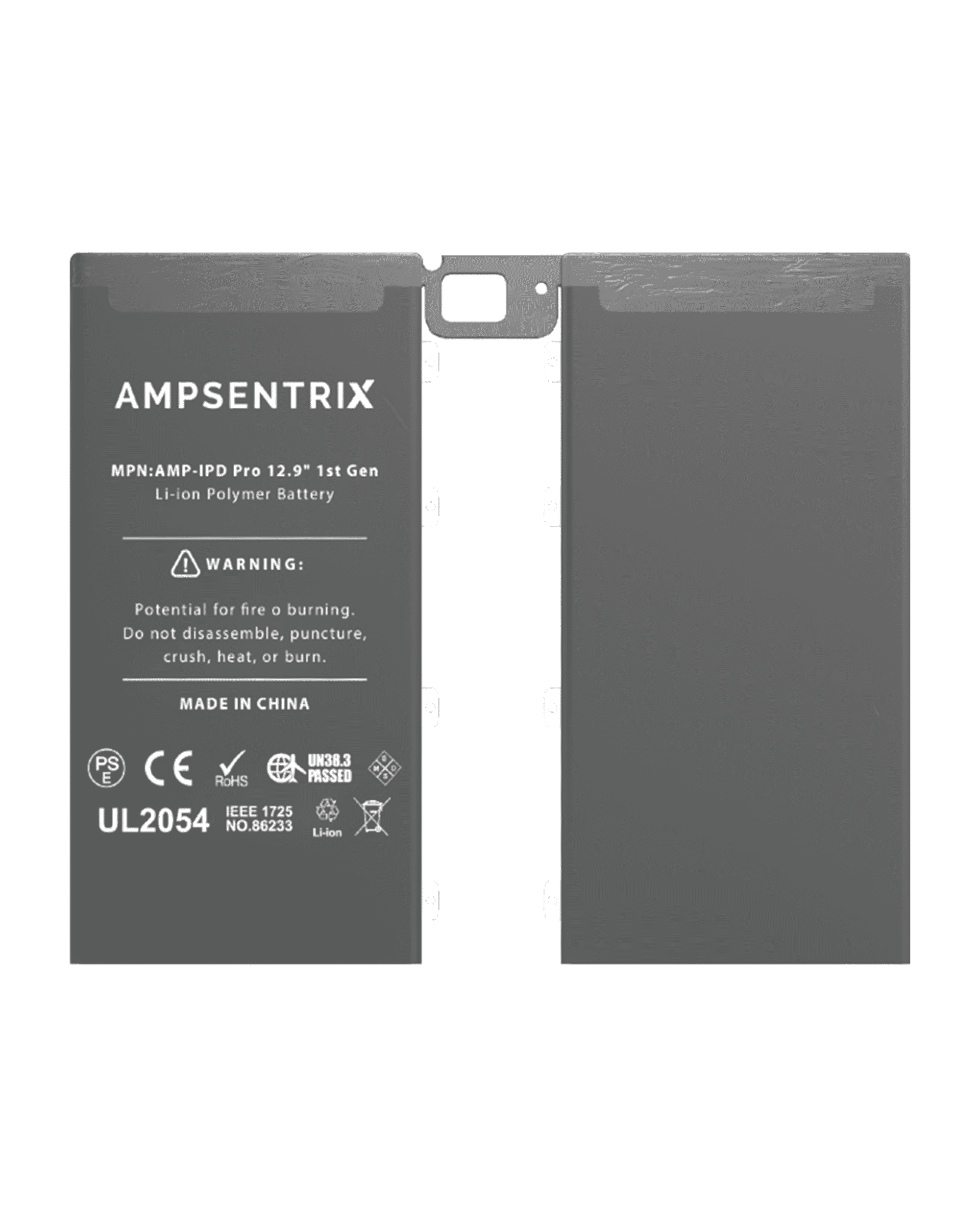Replacement battery for iPad Pro 12.9" 1st Gen (2015) - Ampsentrix Pro
