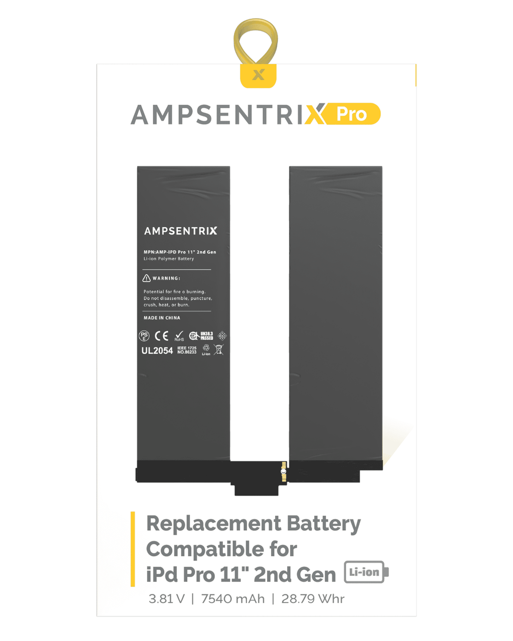 Replacement Battery for iPad Pro 11" 2nd Generation (2020)