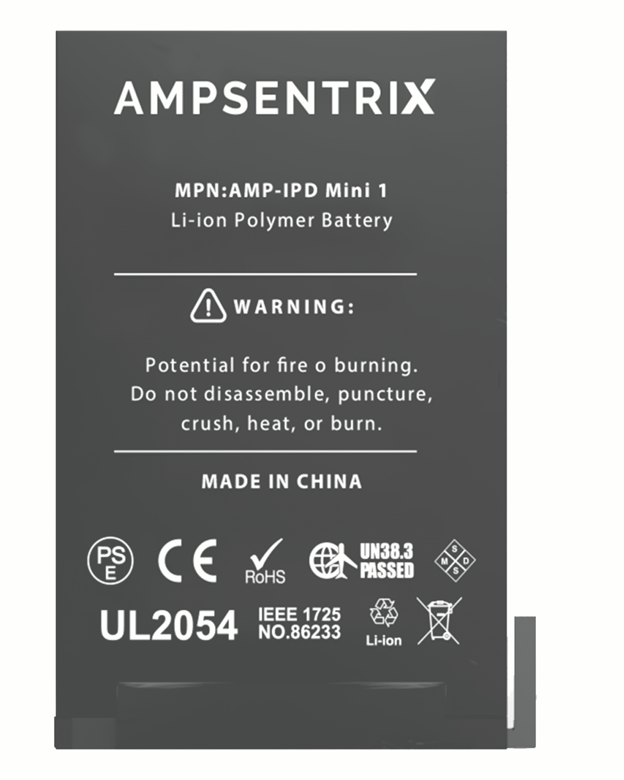 Replacement Battery for iPad Mini 1 (AmpSentrix Pro)