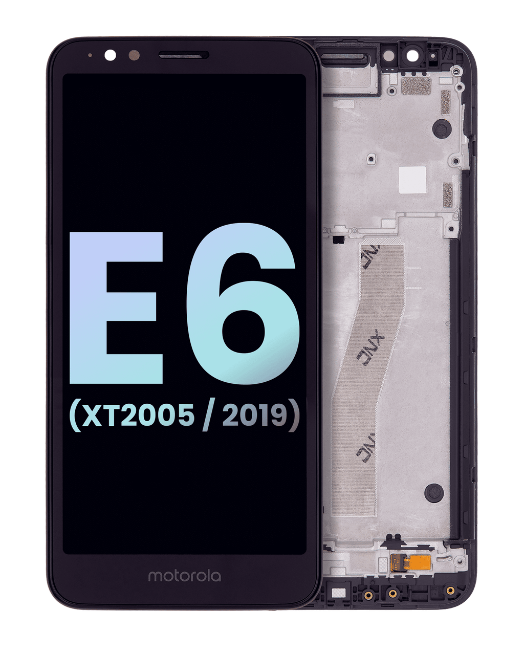 LCD Display with Frame for Motorola Moto E6 (XT2005 / 2019) (Original OEM) (All Colors)