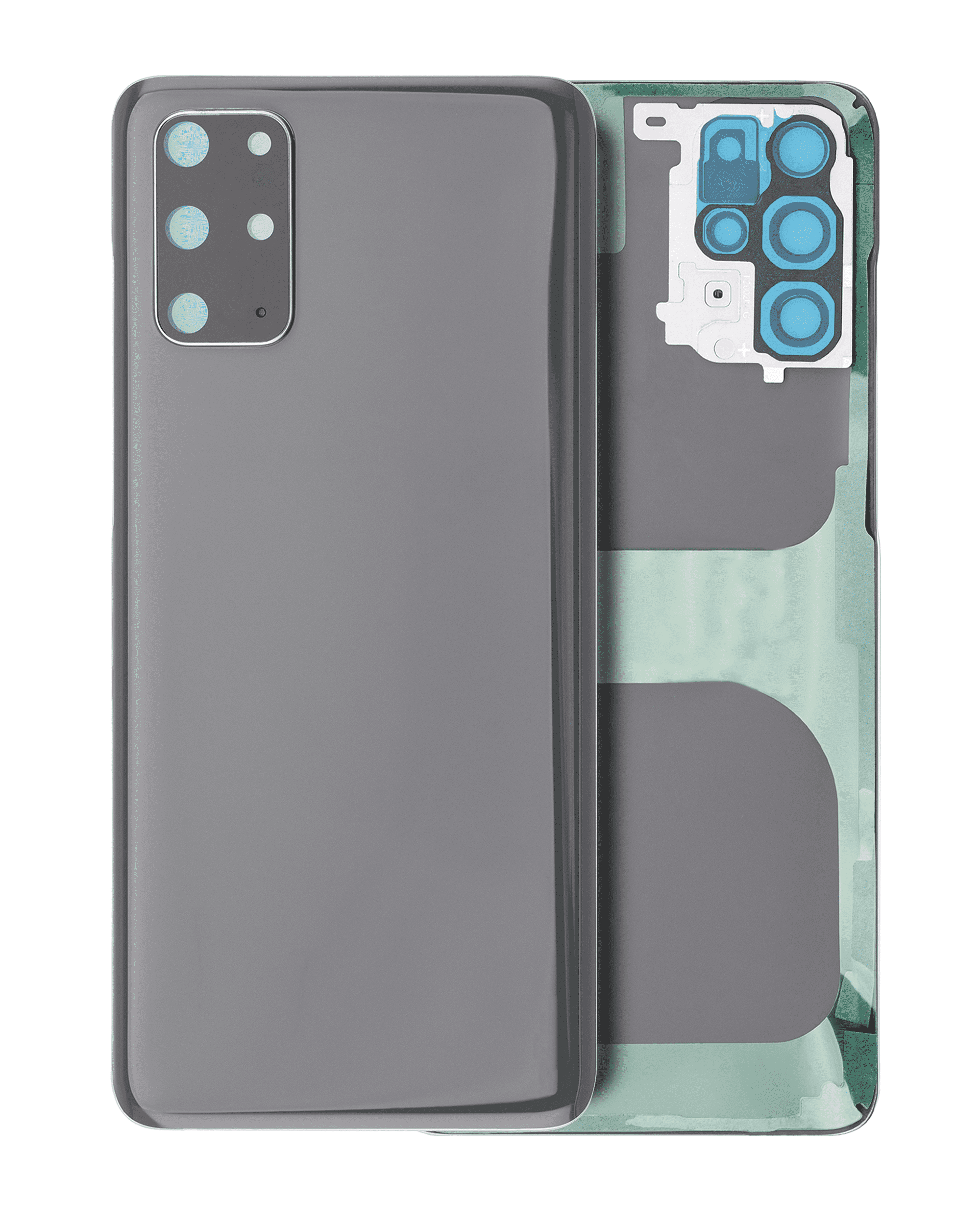 Backcover mit Kameralinse für Samsung Galaxy S20 Plus, Cosmic Gray, Aftermarket