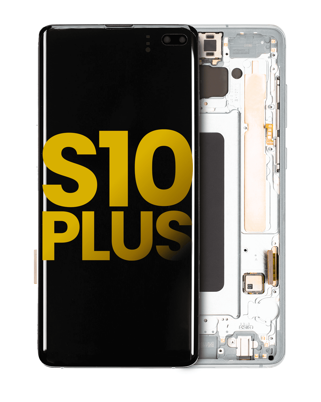 OLED Display with Frame for Samsung Galaxy S10 Plus (Refurbished) (Prism Green)