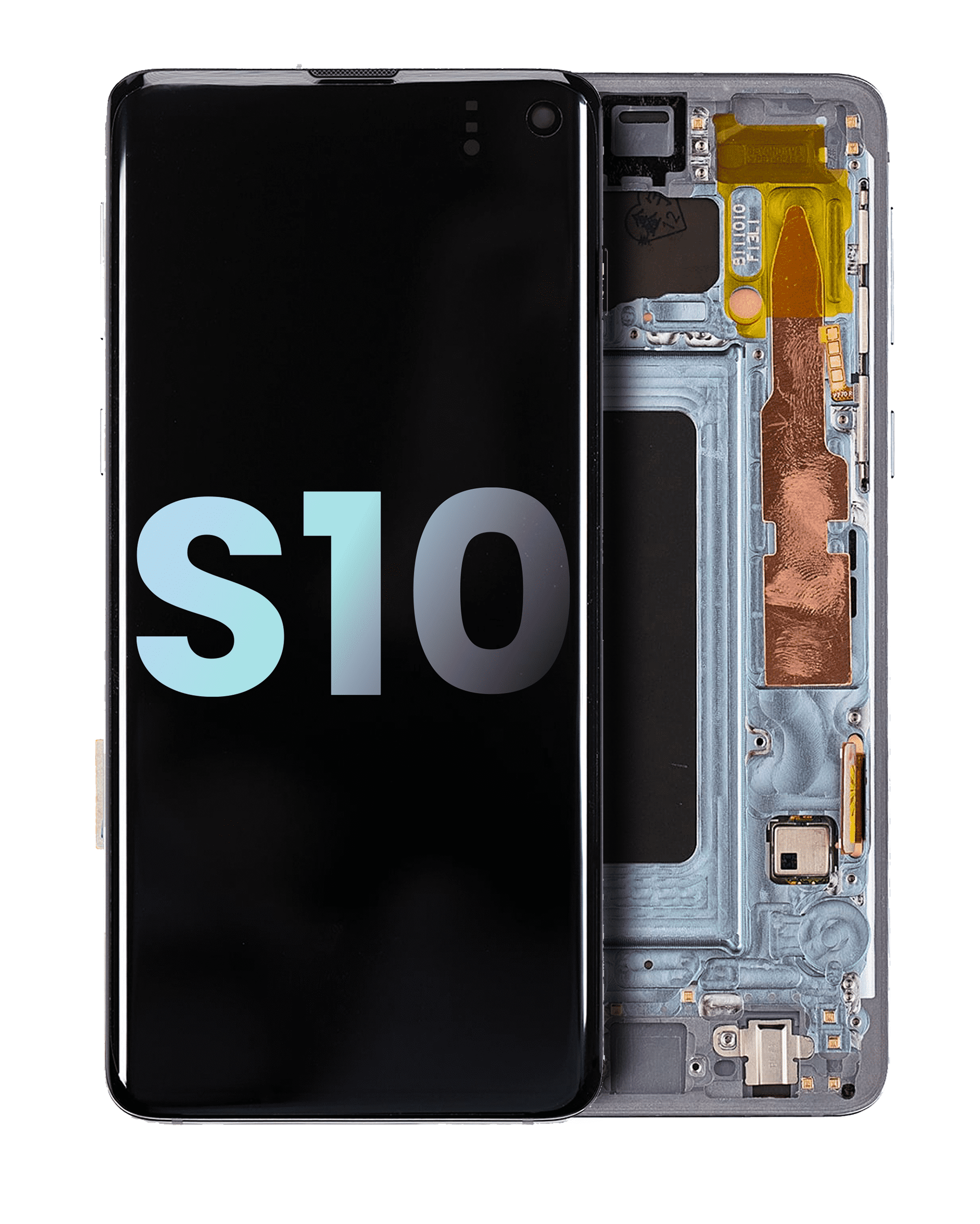 OLED Display with Frame for Samsung Galaxy S10 (Service Pack) (Prism Blue)