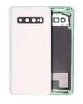 Samsung Galaxy S10 Backcover mit Kameralinse Prism White Aftermarket Plus ohne L