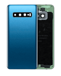 Rückdeckelglas mit Kameralinse für Samsung Galaxy S10 Service Pack Prism Blue
