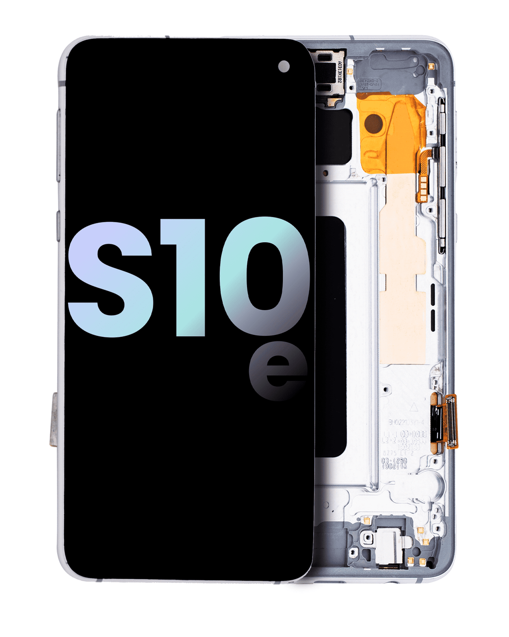 OLED Display with Frame for Samsung Galaxy S10E (Service Pack) Prism White