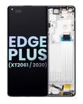 OLED-Display mit Rahmen Motorola Edge Plus 2020 OEM Baltic Gray