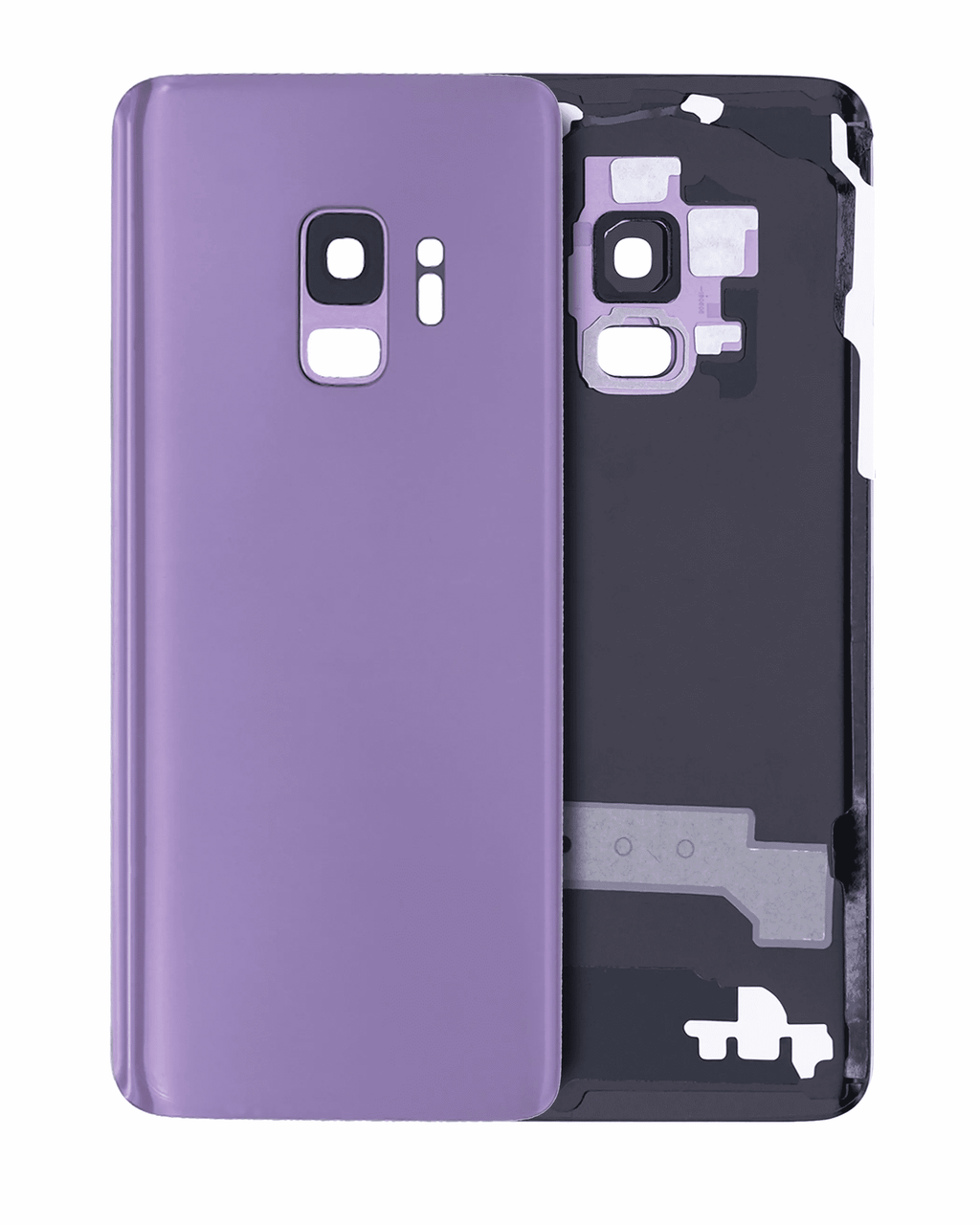 Back Cover with Camera Lens for Samsung Galaxy S9 (Service Pack) (Lilac Purple)
