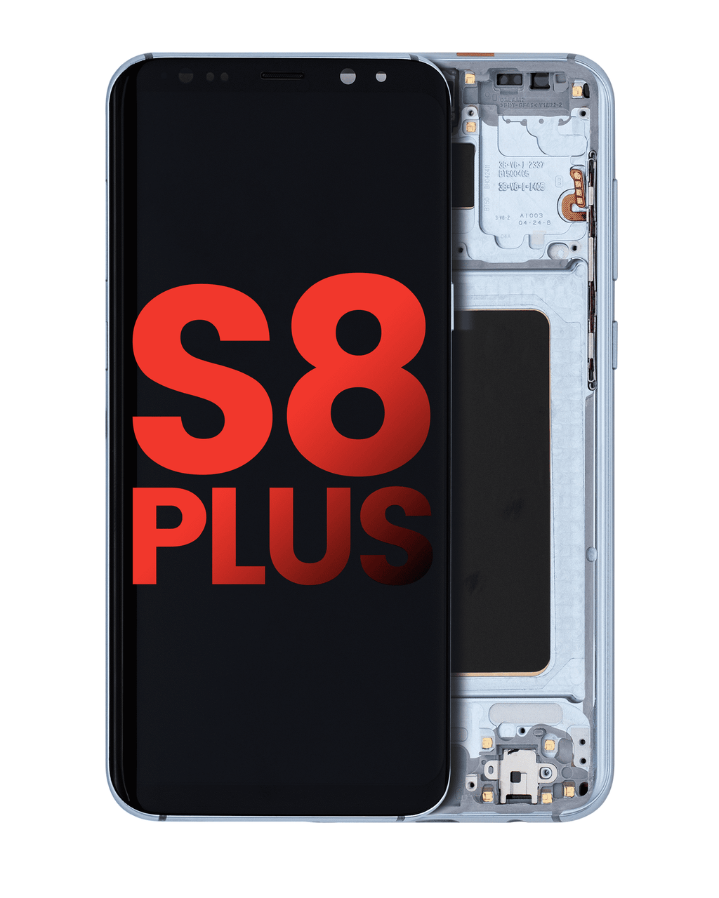 OLED Display with Frame for Samsung Galaxy S8 Plus (Aftermarket Plus) (Coral Blue)