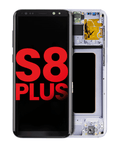 OLED-Display inkl. Rahmen f. Samsung Galaxy S8 Plus Orchid Gray Afterm. Plus