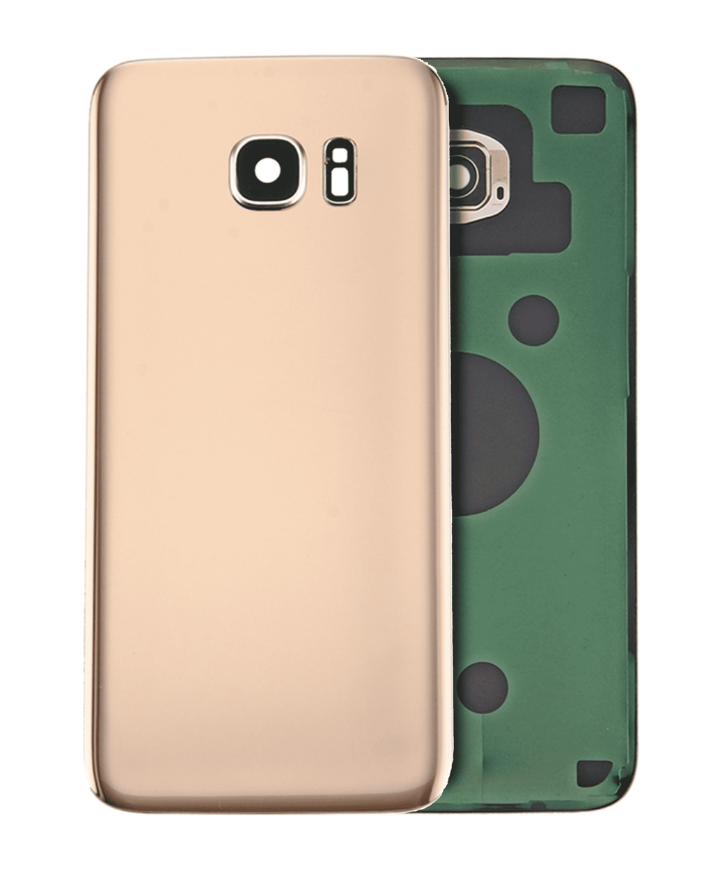 Samsung Galaxy S7 Edge Backcover Gold ohne Logo Aftermarket Plus