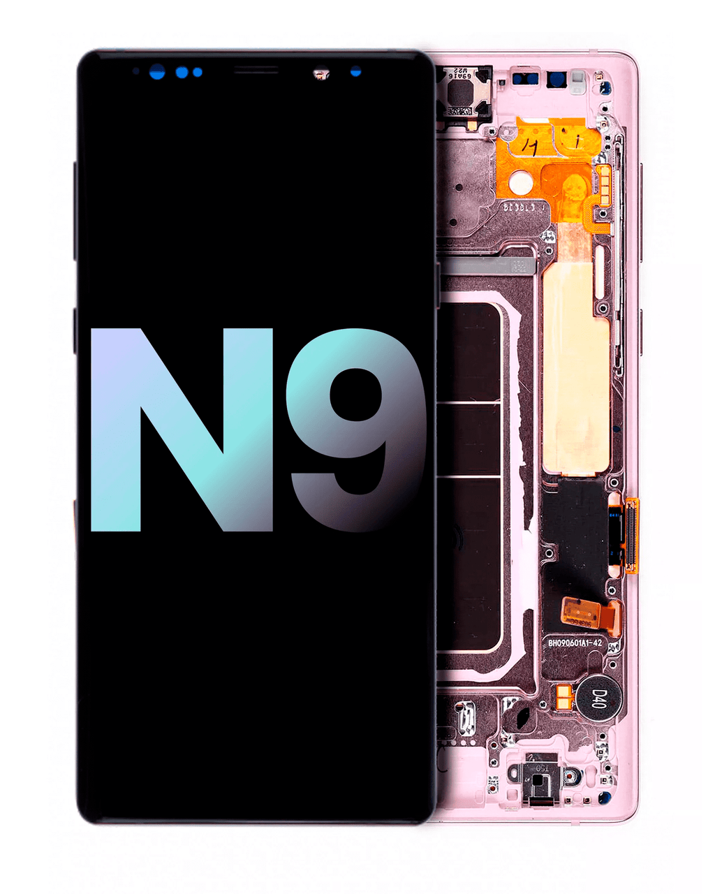 OLED Display with Frame for Samsung Galaxy Note 9 (Service Pack) (Lavender Purple)