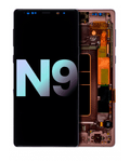 OLED-Display mit Rahmen Samsung Galaxy Note 9 Service Pack Metallic Copper