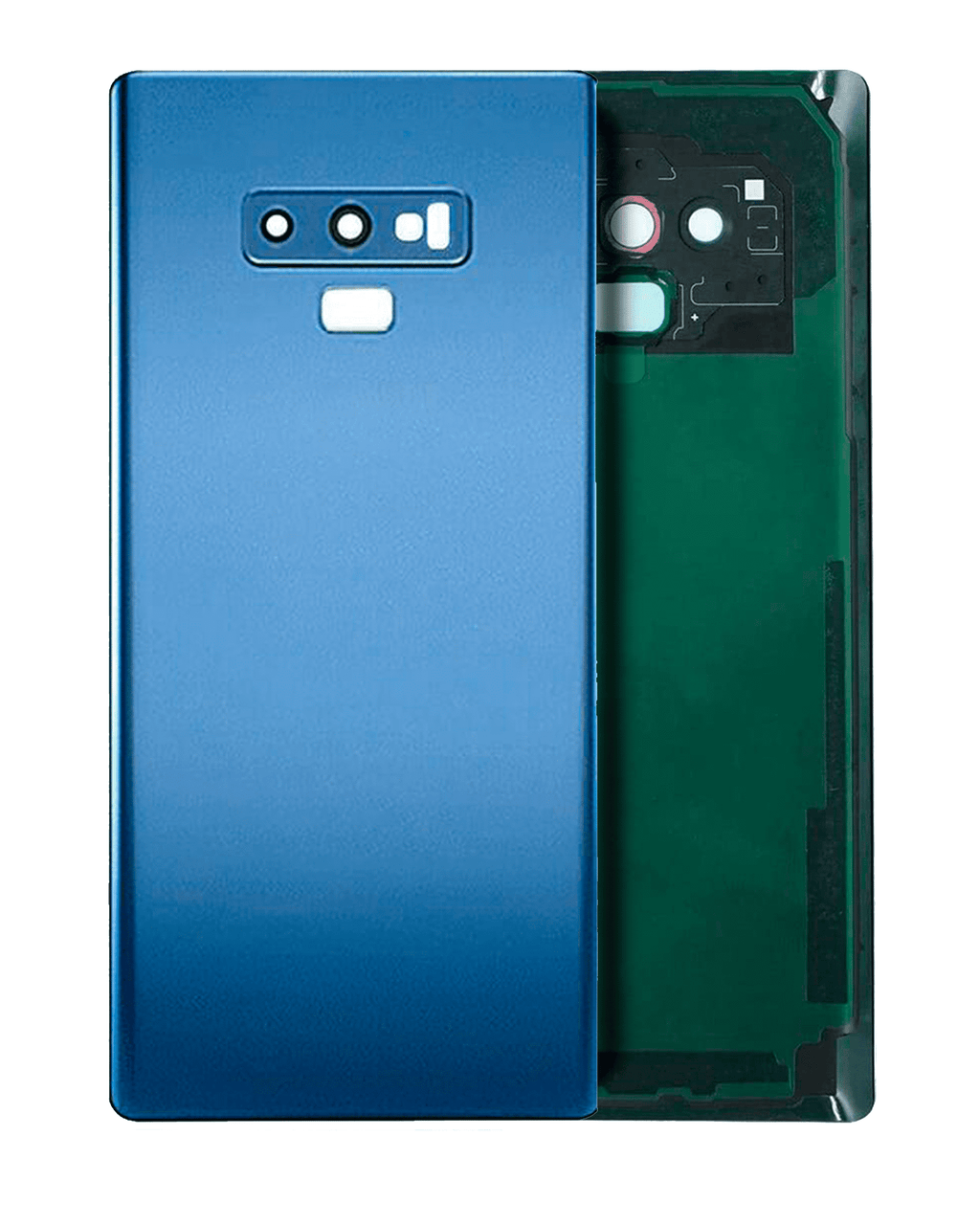 Back Cover with Camera Lens for Samsung Galaxy Note 9, without Logo, Aftermarket Plus, Ocean Blue