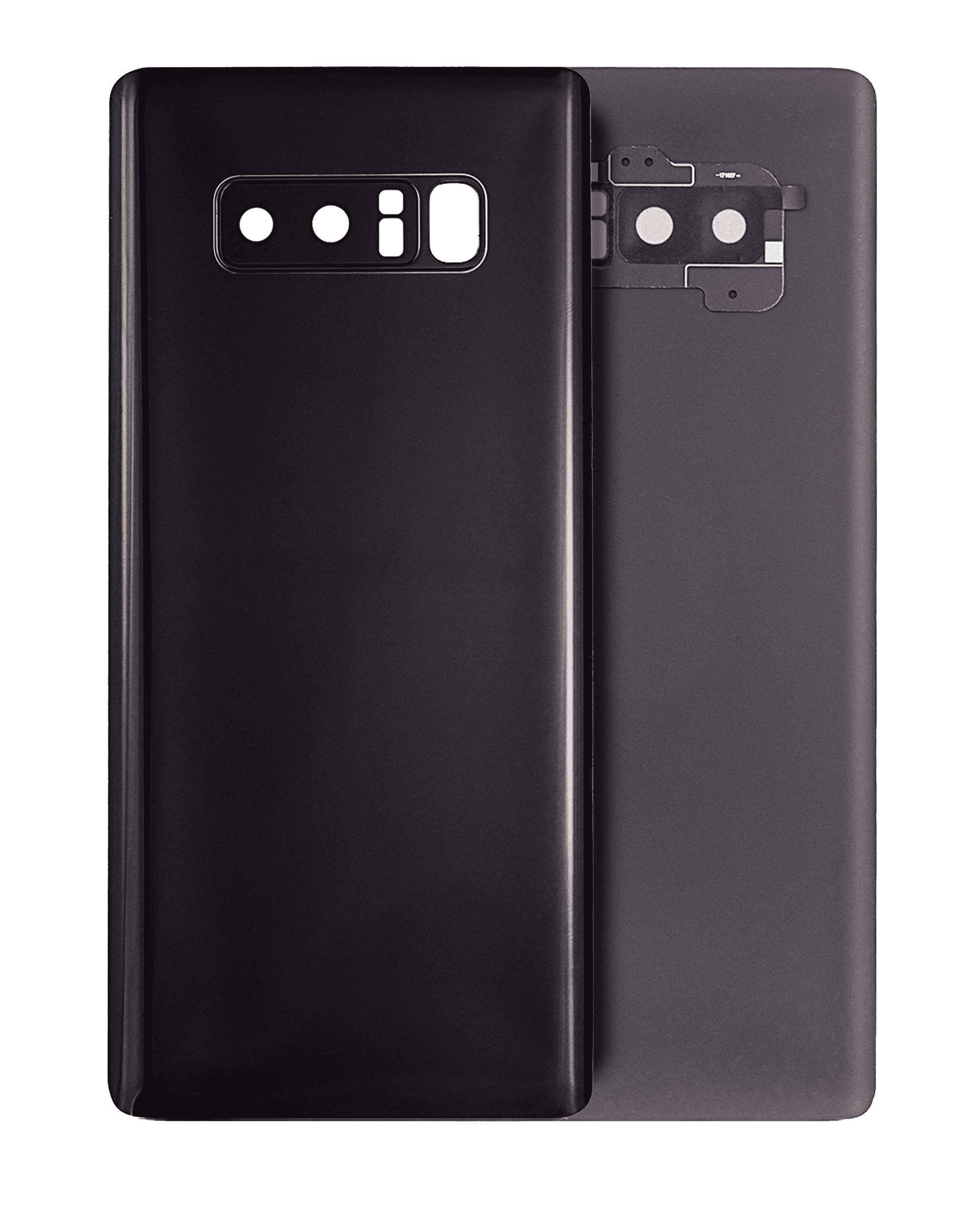 Back Cover with Camera Lens for Samsung Galaxy Note 8 (No Logo) (Aftermarket Plus) (Midnight Black)