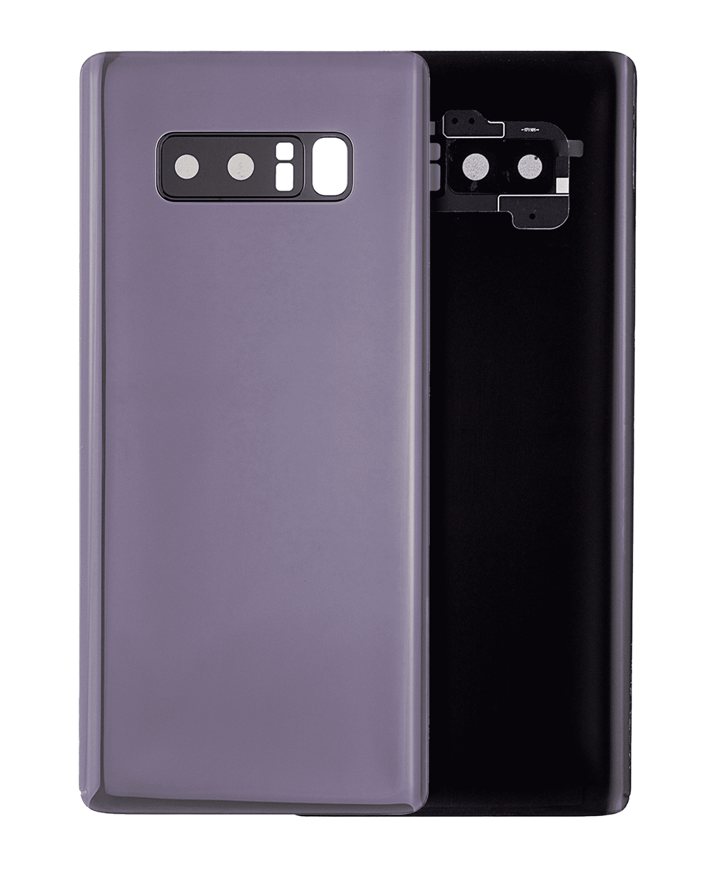 Glass Rear Cover with Camera Lens for Samsung Galaxy Note 8 (No Logo) (Aftermarket Plus) (Orchid Gray)