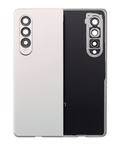 Backcover-Glas mit Kamera Premium für Samsung Galaxy Z Fold 3 5G Phantom Silver