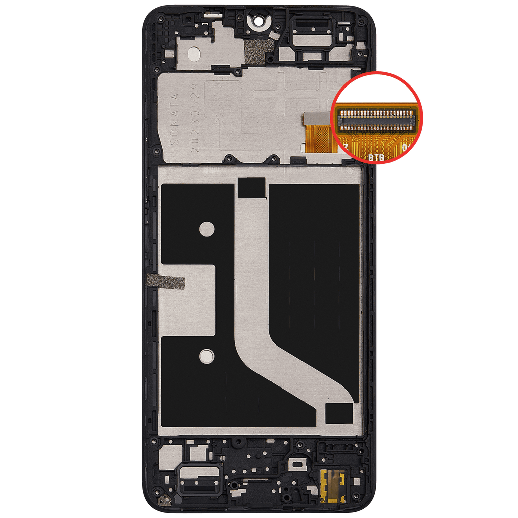 LCD Display with Frame for TCL 40T (Refurbished) (All Colors)