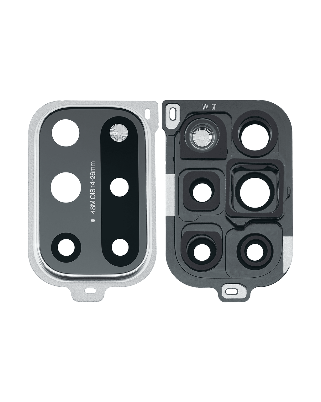 Rear camera lens with bracket for OnePlus 8T (Lunar Silver)