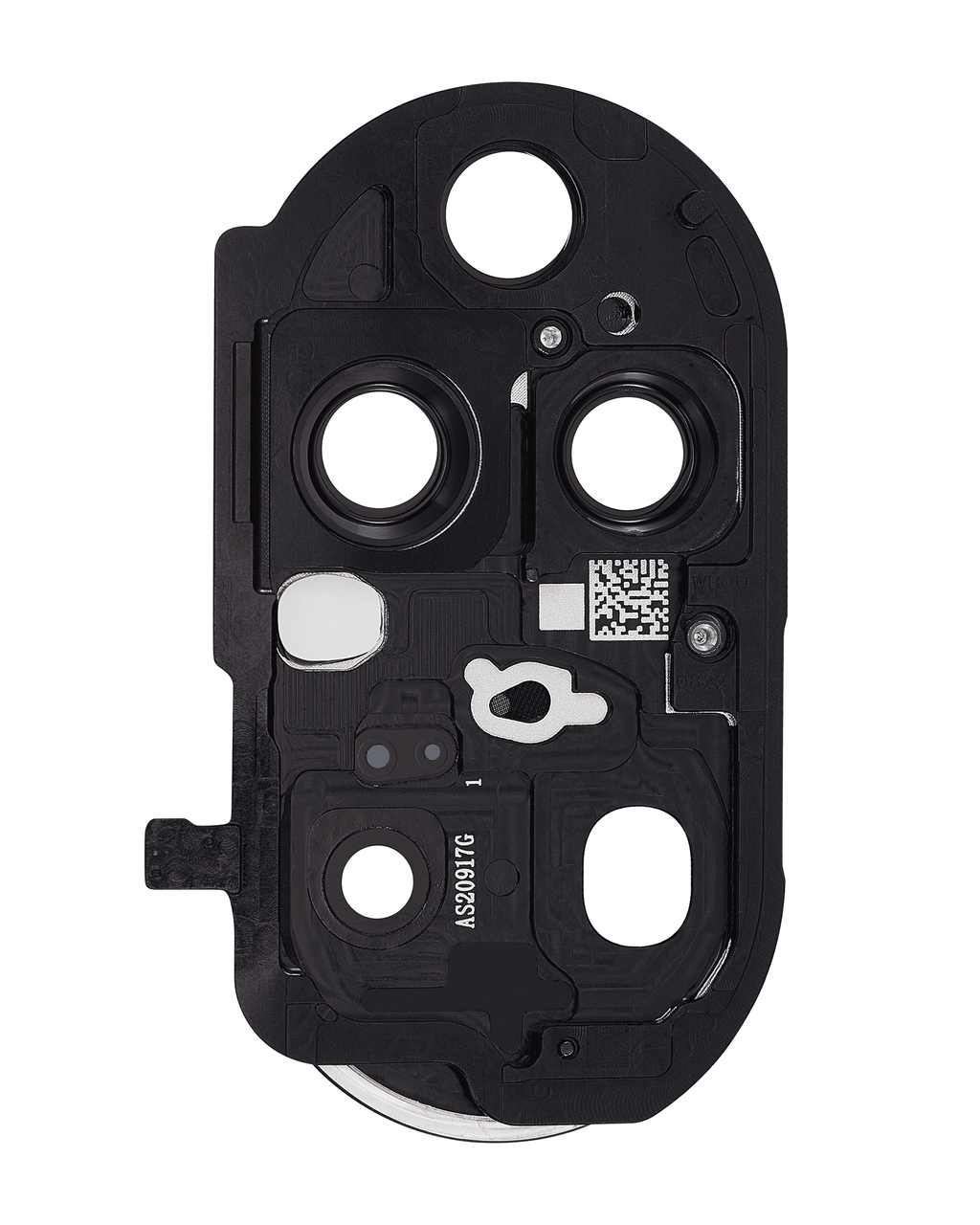 Kameralinse hinten mit Halterung für Huawei P50 Pro (Golden Black)