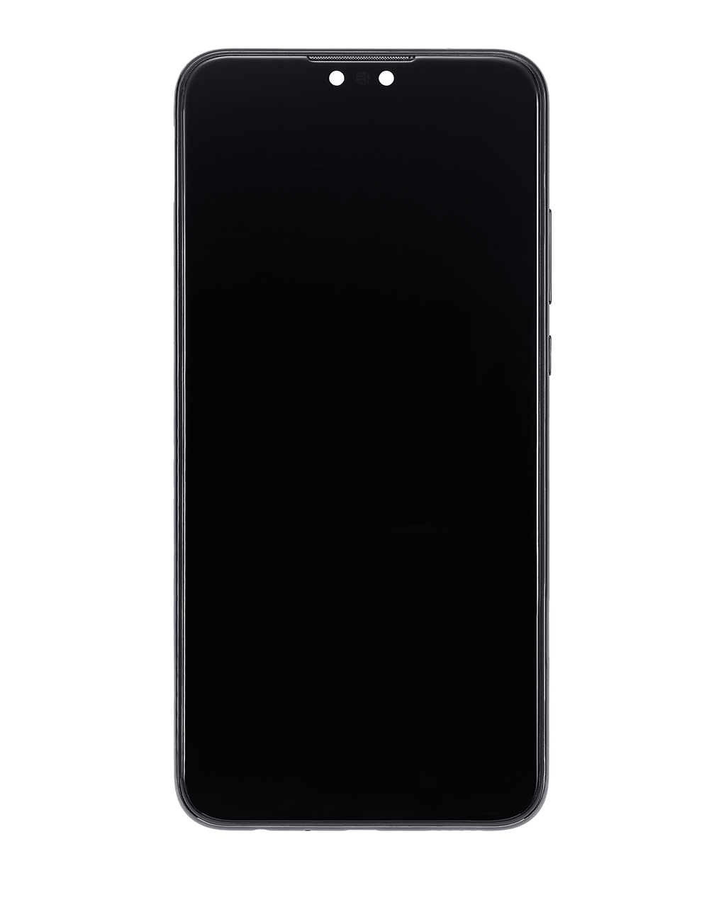 LCD-Display mit Rahmen für Huawei Y9 (2019) (Refurbished) (Midnight Schwarz)