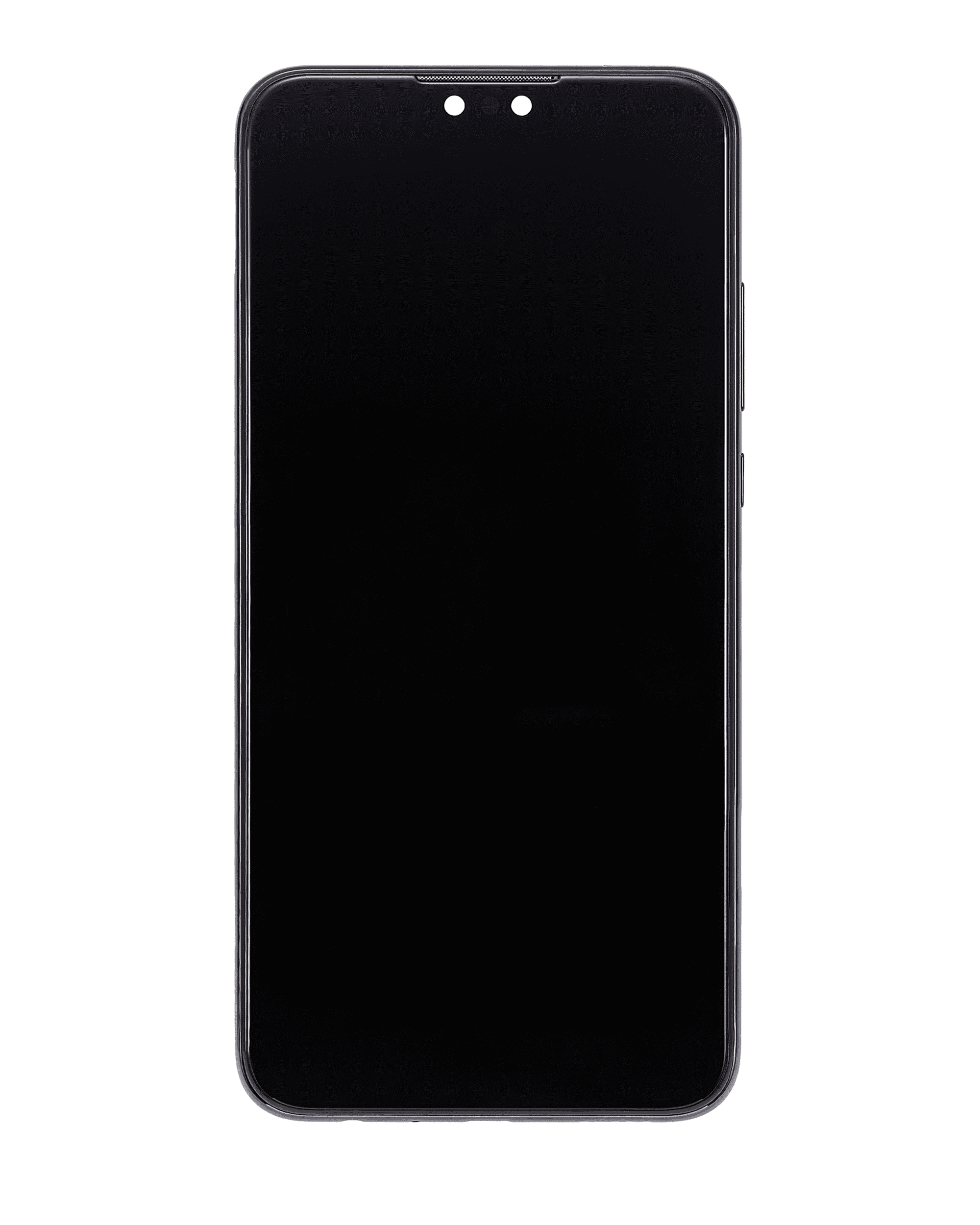 LCD-Display mit Rahmen für Huawei Y9 (2019) (Refurbished) (Midnight Schwarz)