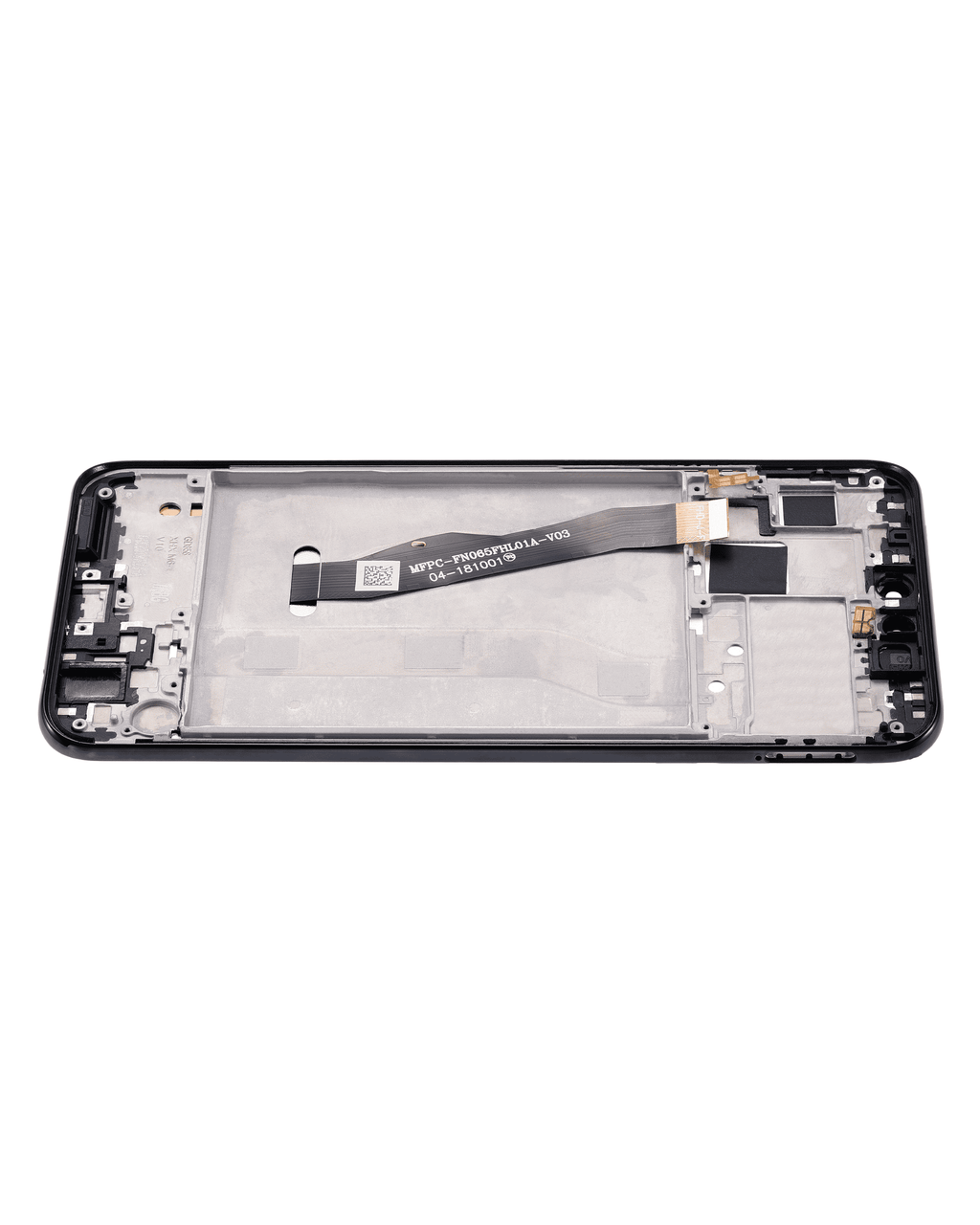 LCD-Display mit Rahmen für Huawei Y9 (2019) (Refurbished) (Midnight Schwarz)