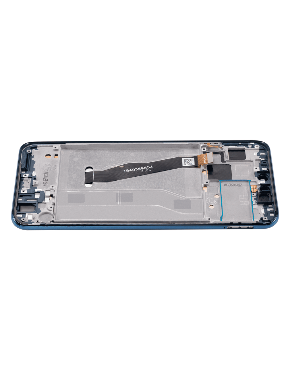 LCD-Display mit Rahmen für Huawei Y9 (2019) (Refurbished) (Sapphire Blue)