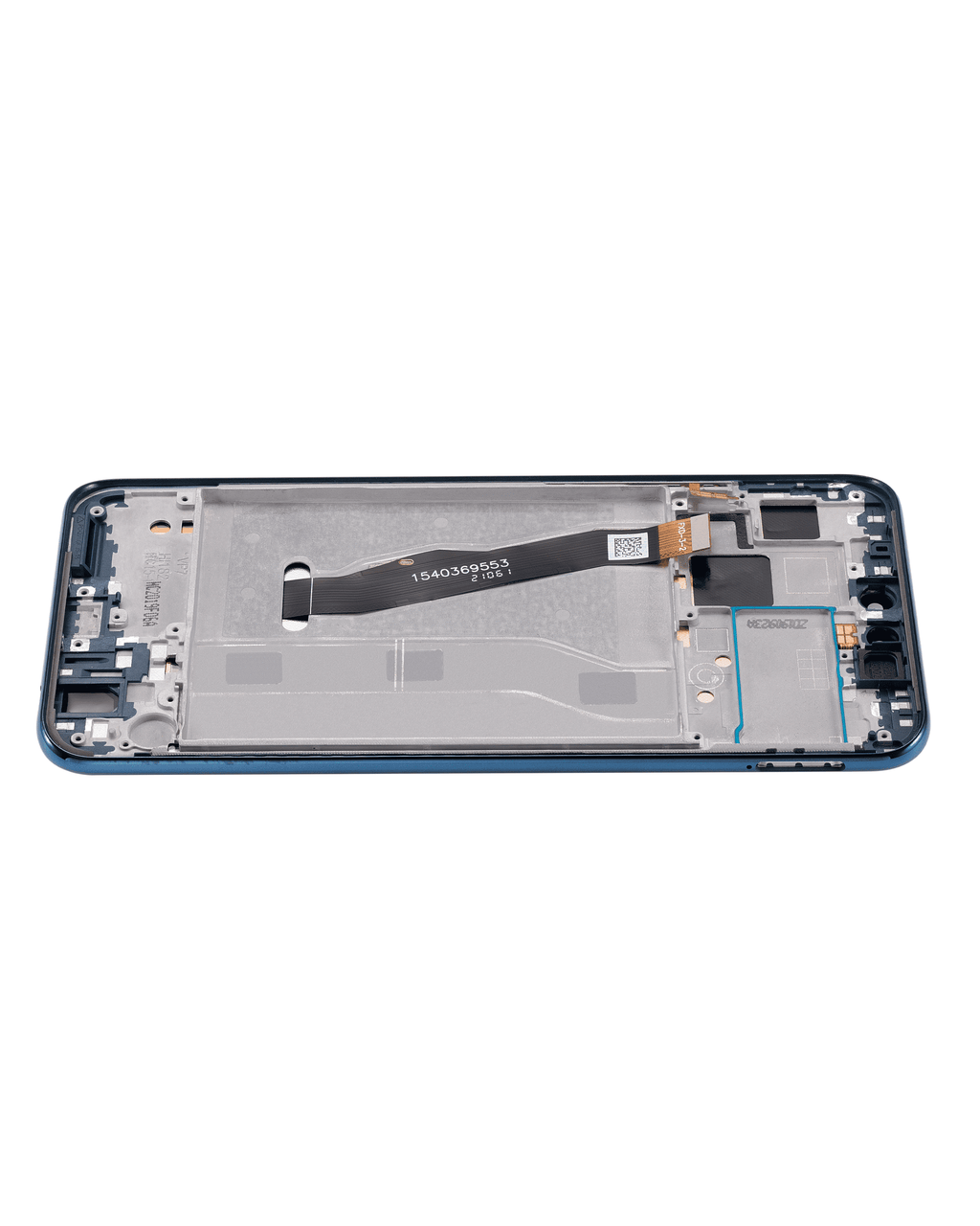 LCD-Display mit Rahmen für Huawei Y9 (2019) (Refurbished) (Sapphire Blue)