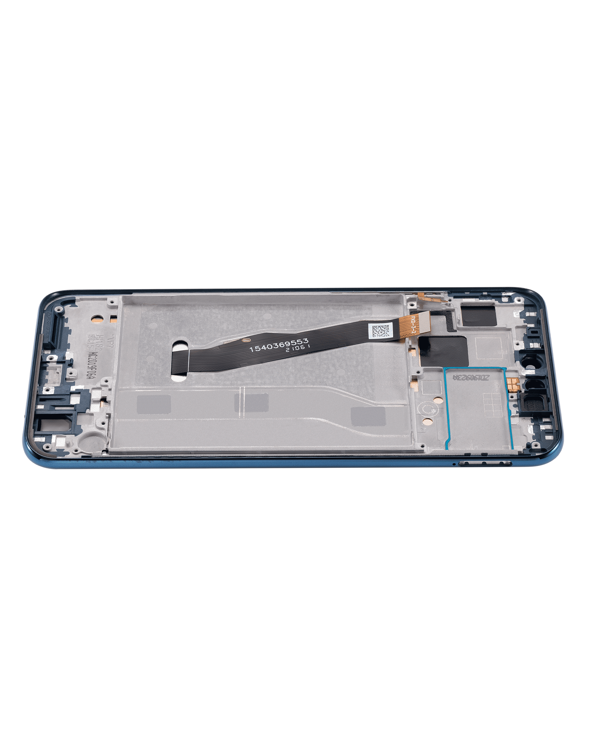 LCD-Display mit Rahmen für Huawei Y9 (2019) (Refurbished) (Sapphire Blue)