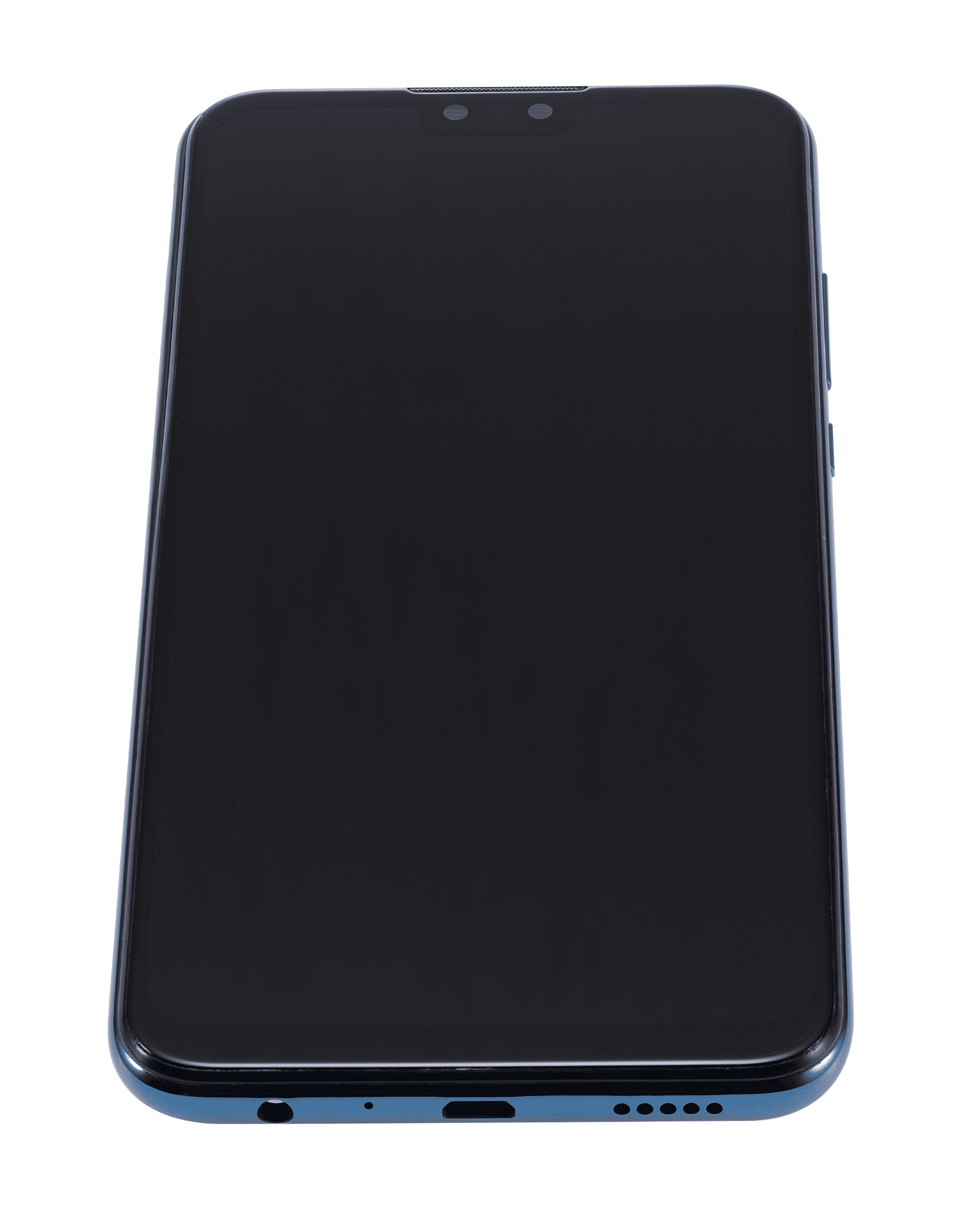 LCD-Display mit Rahmen für Huawei Y9 (2019) (Refurbished) (Sapphire Blue)