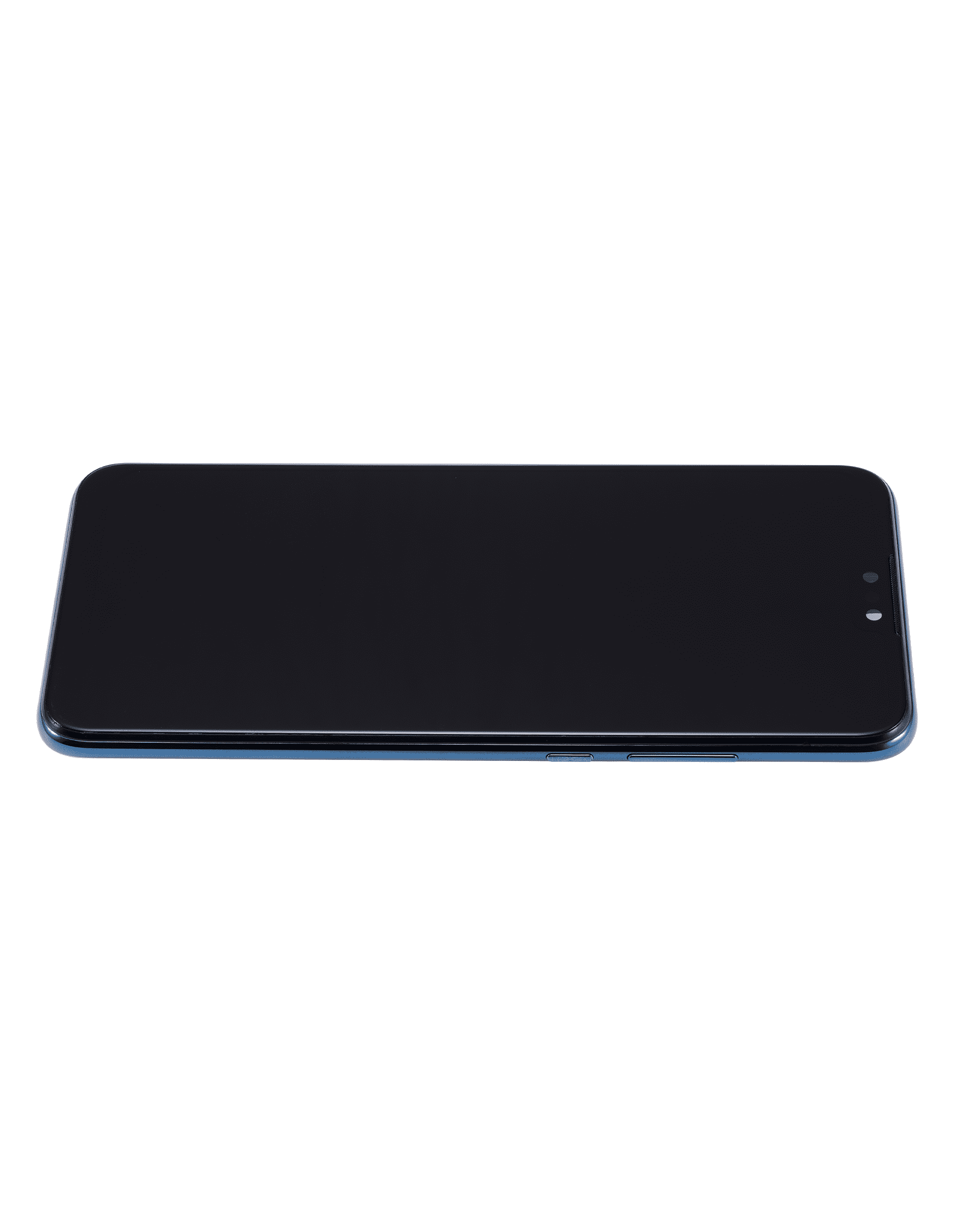 LCD-Display mit Rahmen für Huawei Y9 (2019) (Refurbished) (Sapphire Blue)